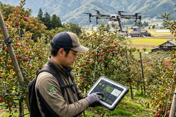 AIとセンシング技術で果樹栽培を革新する「フルーツテック」の挑戦