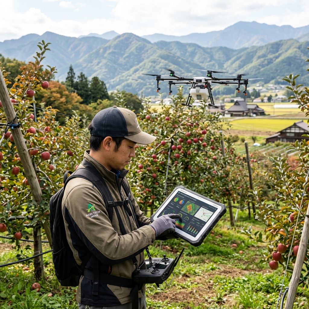 AIとセンシング技術で果樹栽培を革新する「フルーツテック」の挑戦