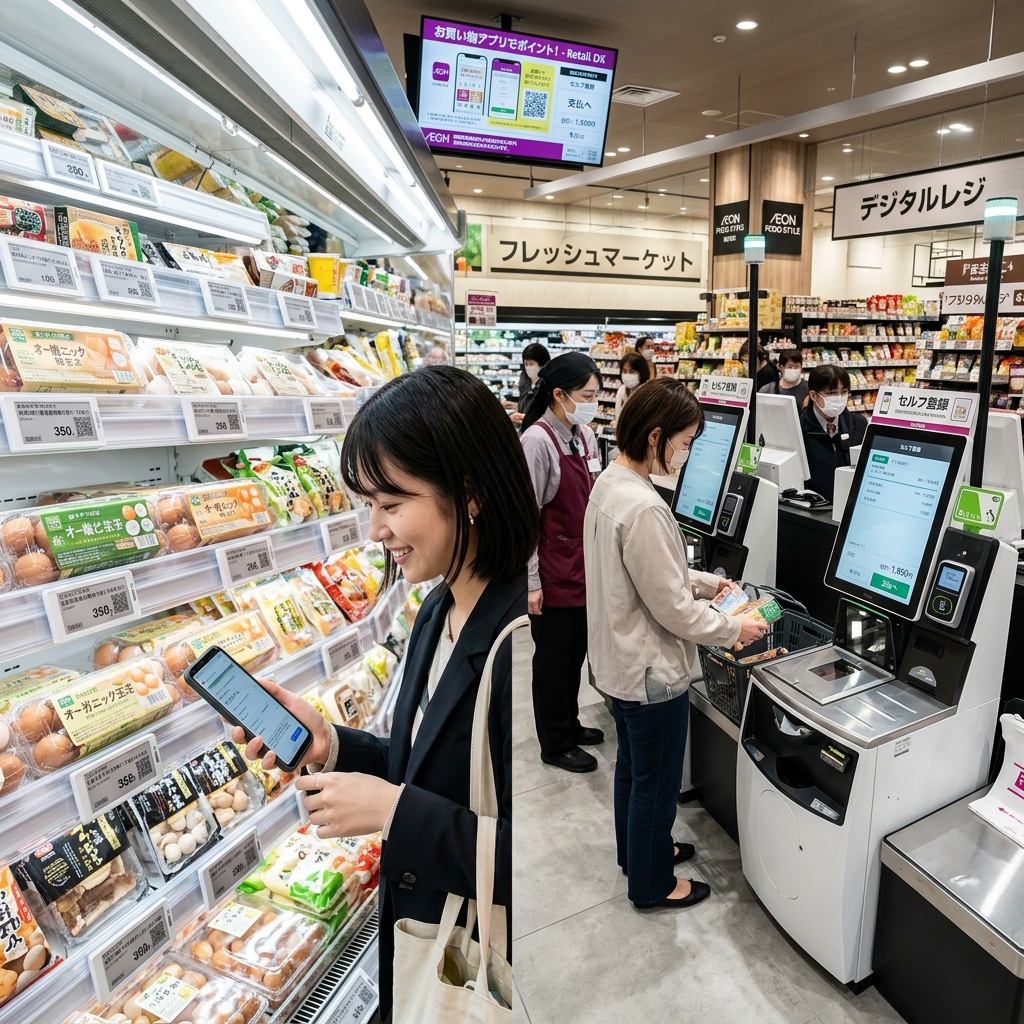 地域密着型スーパーがDXで売上30%増を実現した舞台裏—株式会社フレッシュマート西日本