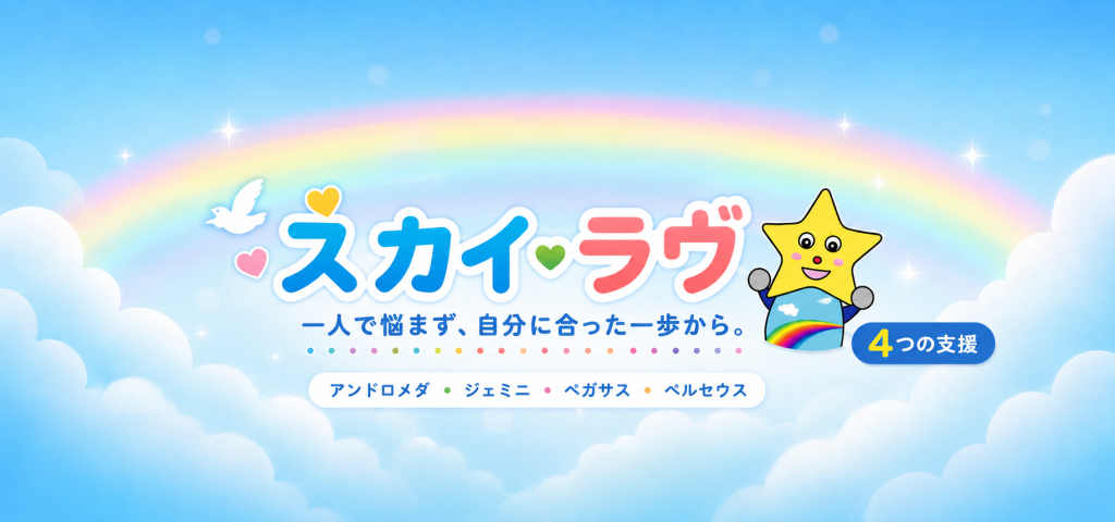 「働きたい」「学びたい」「出かけたい」を支える。スカイ・ラヴが届ける4つの福祉支援