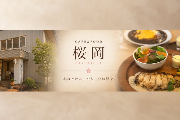 【CAFE&FOOD 桜岡】本格洋食とカフェの心地よい時間。何度でも訪れたくなる旭川の新スポット