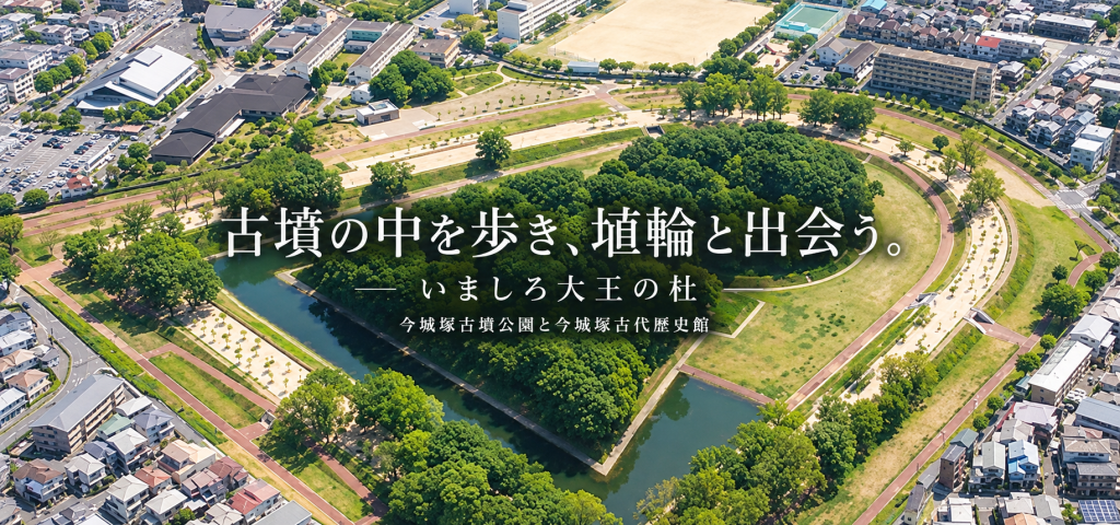 古墳の中を歩き、埴輪と出会う。いましろ大王の杜で古代を身近に感じる一日