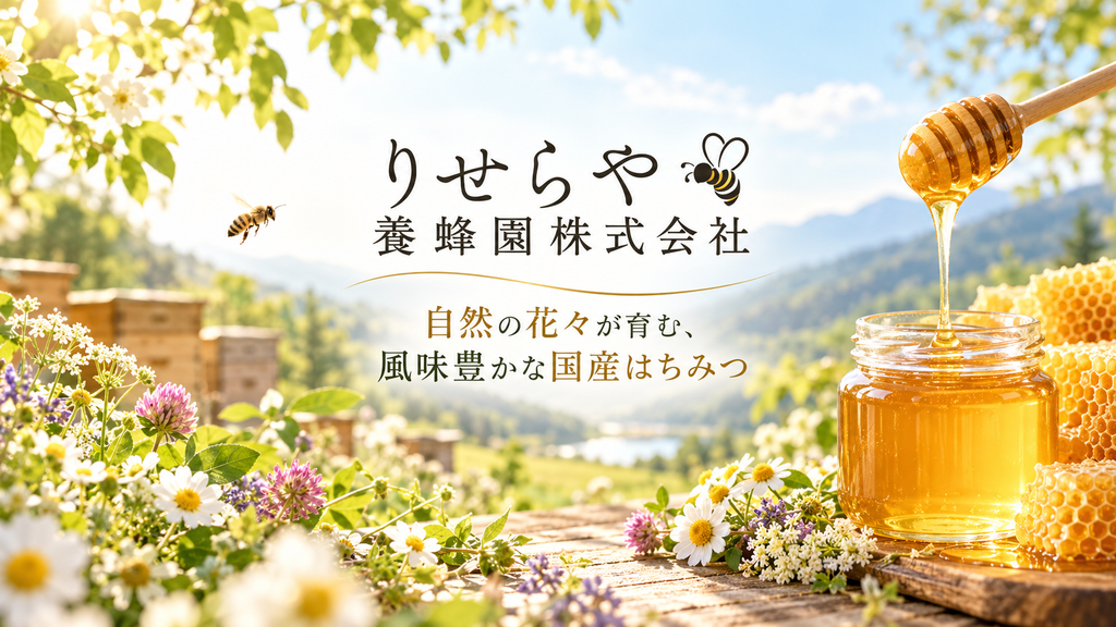 自然の花々から生まれる、ありのままの一滴。島根県「りせらや養蜂園」が届ける国産天然はちみつ