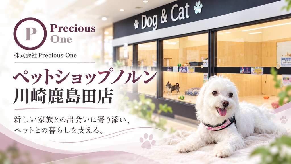 新しい家族との出会いから、迎えた後の暮らしまで。川崎市「ペットショップノルン」が大切にするペットとのつながり