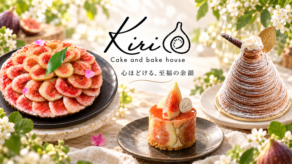 【茨城・水戸】ひと口の余韻まで美味しく。フレンチ料理人が手がける「Kiri cake and bake house」のこだわりスイーツ